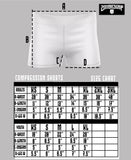 HELLO ZOMBIE COMPRESSION SHORTS